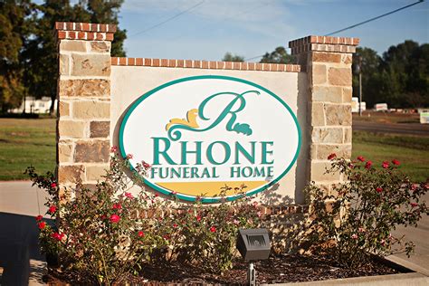 Rhone funeral home - Rhone Funeral Home | 3900 S. State Highway 19 | Palestine, TX 75801 | Tel: 1-903-729-5001 | Fax: 1-903-729-5003 | A year of daily grief support. Our support in your time of need does not end after the funeral services. Enter your email below to receive a grief support message from us each day for a year.
